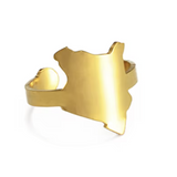 Kenya Map Ring