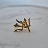 Barbados Trident Stud Earrings - Iṣura