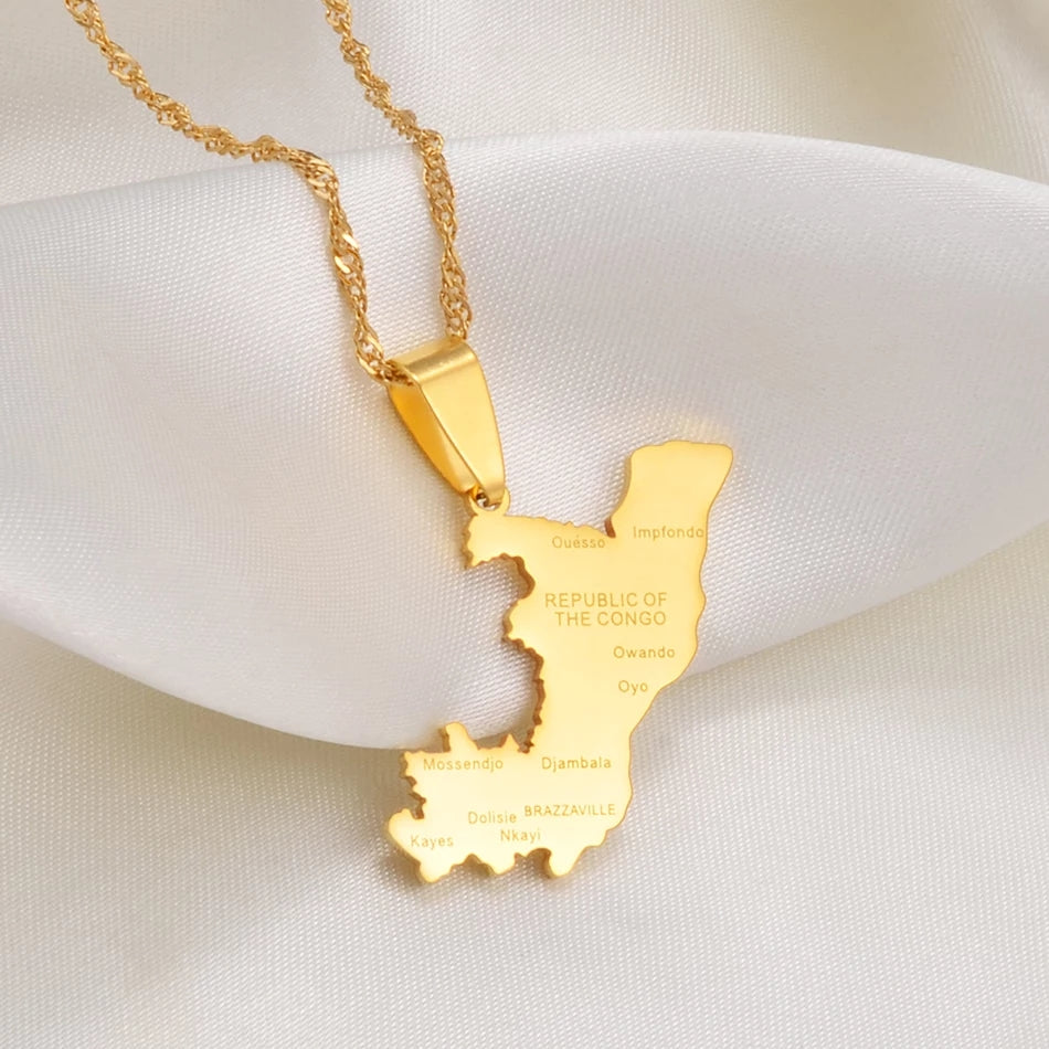 Republic of Congo City Pendant - Iṣura