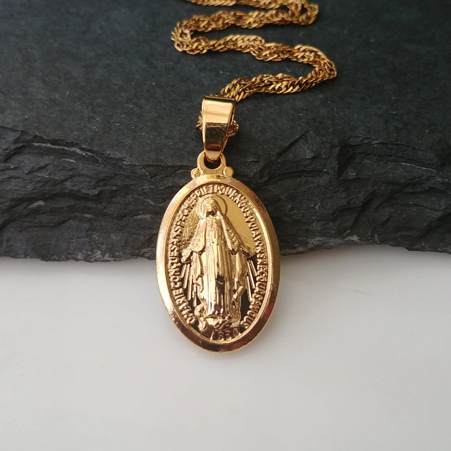 Virgin Mary Pendant - Iṣura