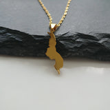 Malawi Map Pendant - Iṣura