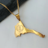 Eritrea Flag Pendant - Iṣura