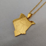 Kenya City Map Pendant - Iṣura