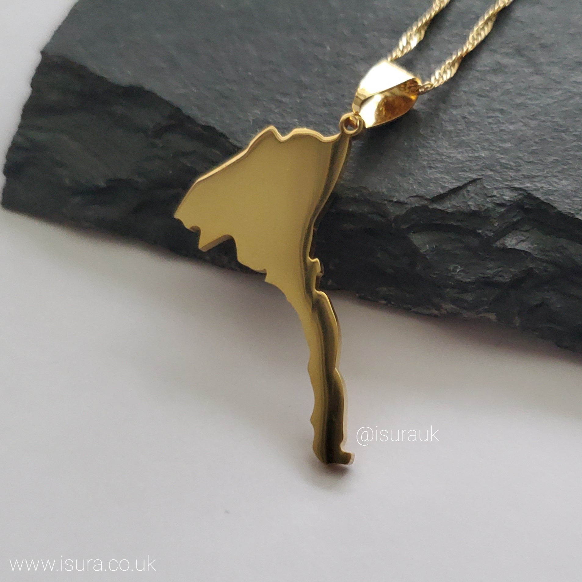 Eritrea Plain Pendant - Iṣura