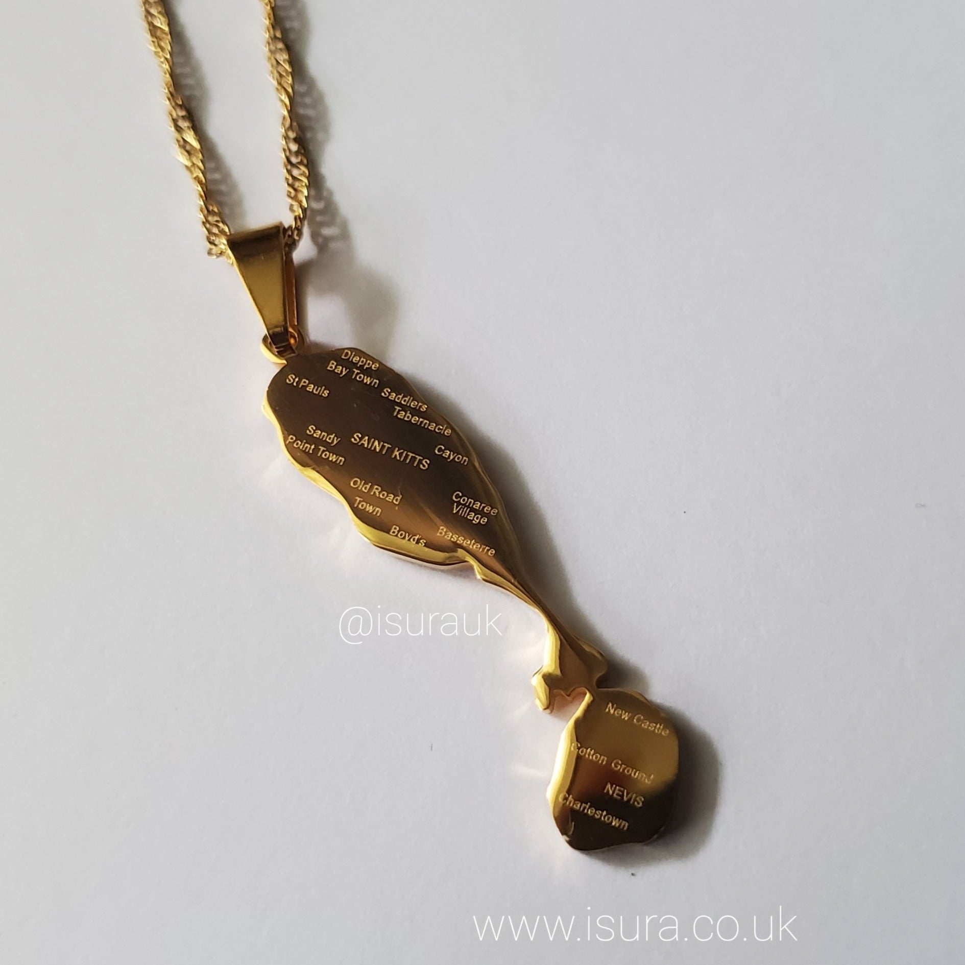 St Kitts and Nevis City Pendant - Iṣura