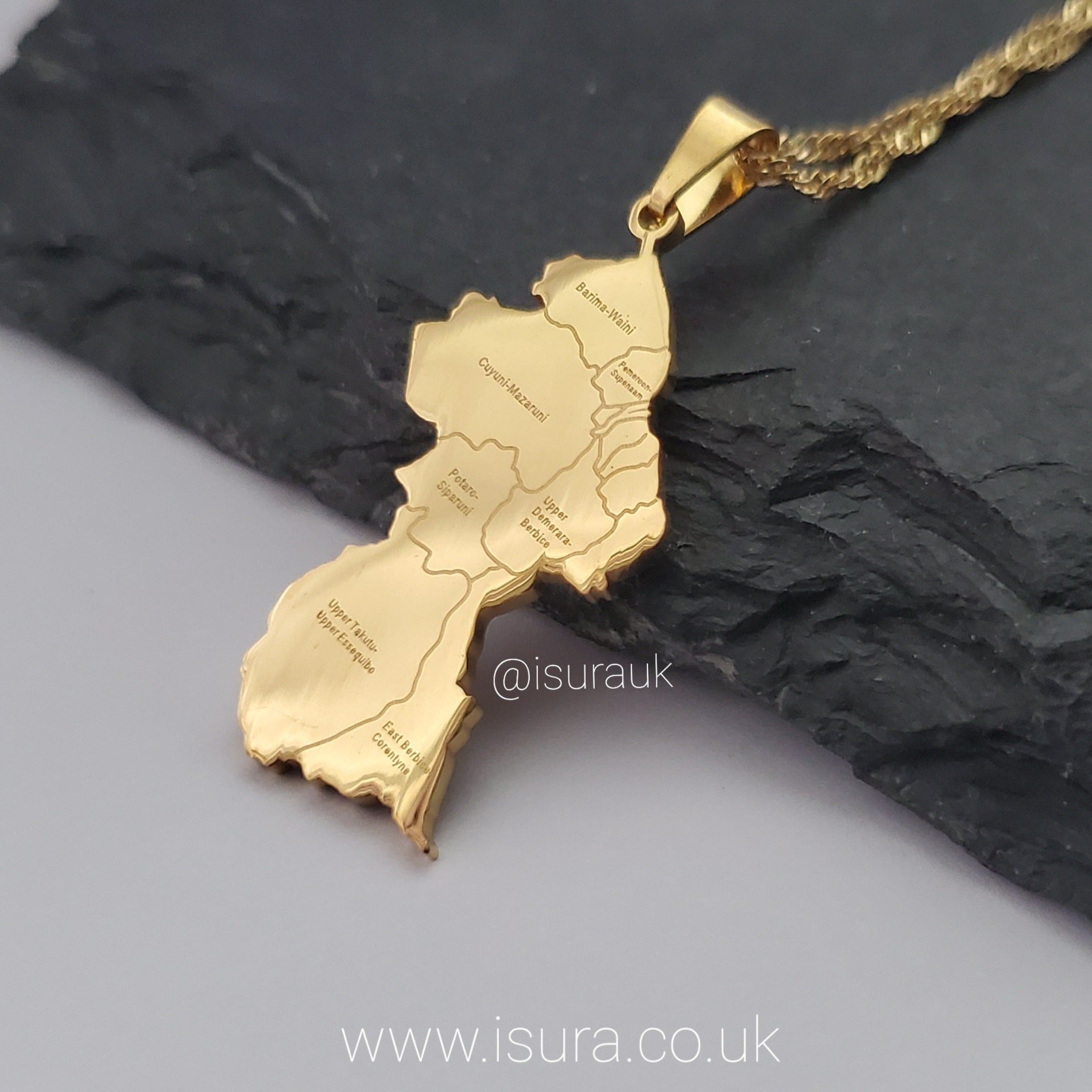 Guyana City Pendant - Iṣura