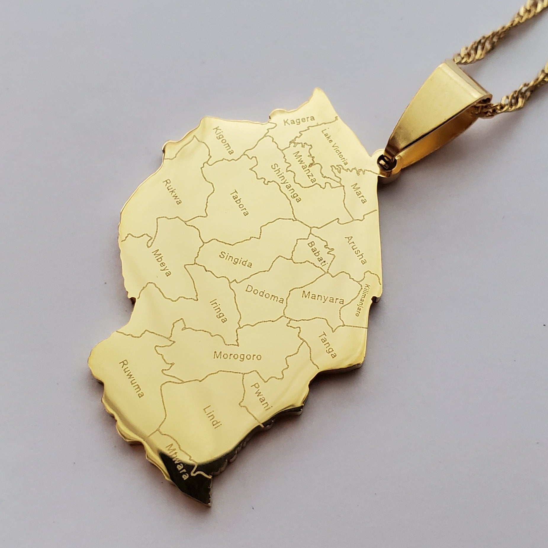 Tanzania City Pendant - Iṣura