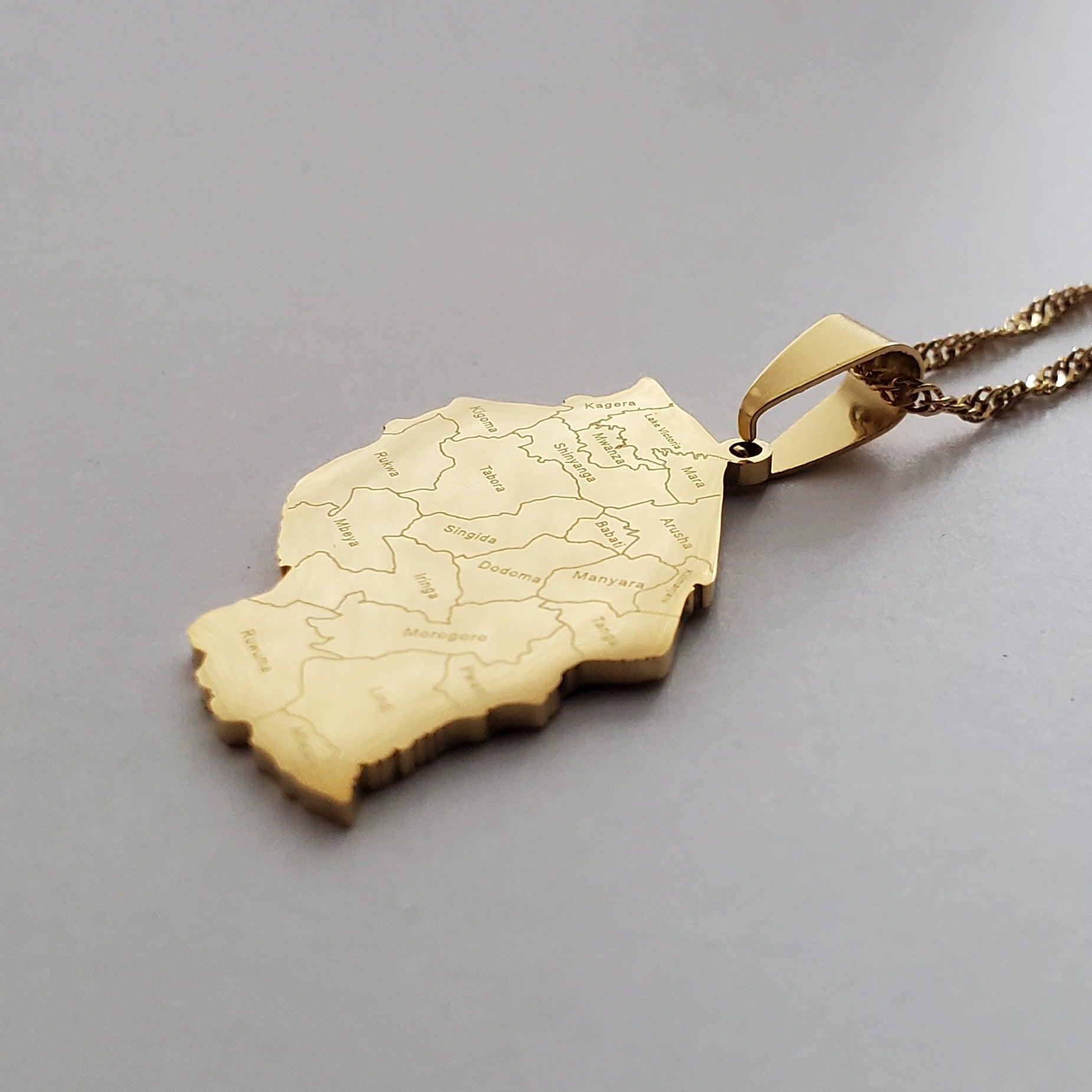 Tanzania City Pendant - Iṣura