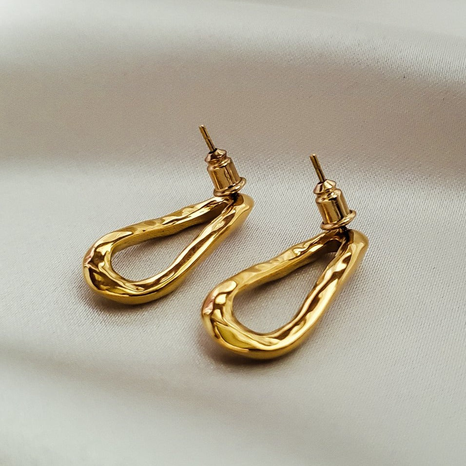 Oval Earrings - Iṣura