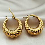 Tianna Criossant Earrings - Iṣura