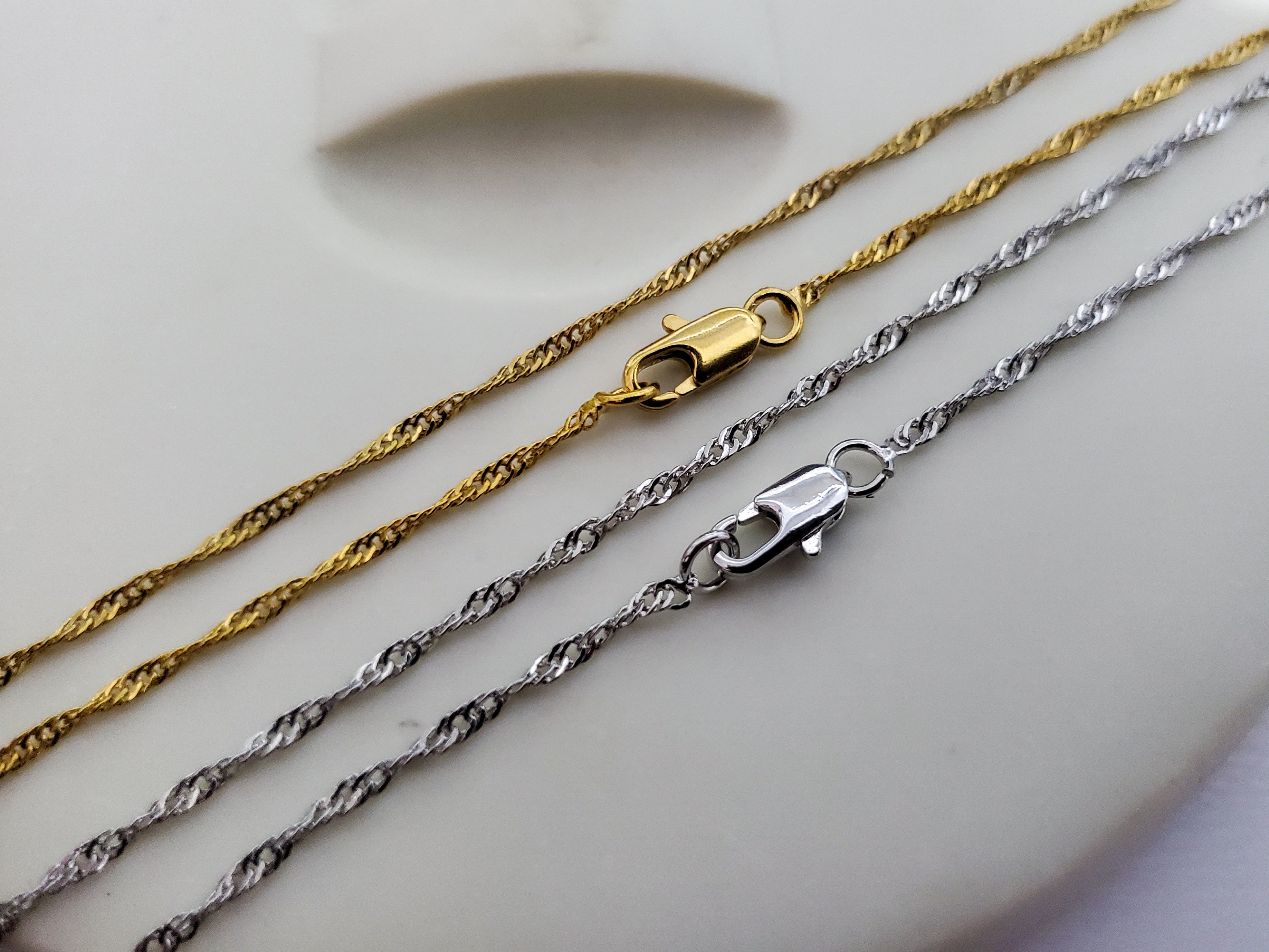 Classic Waterwave Chain - Iṣura