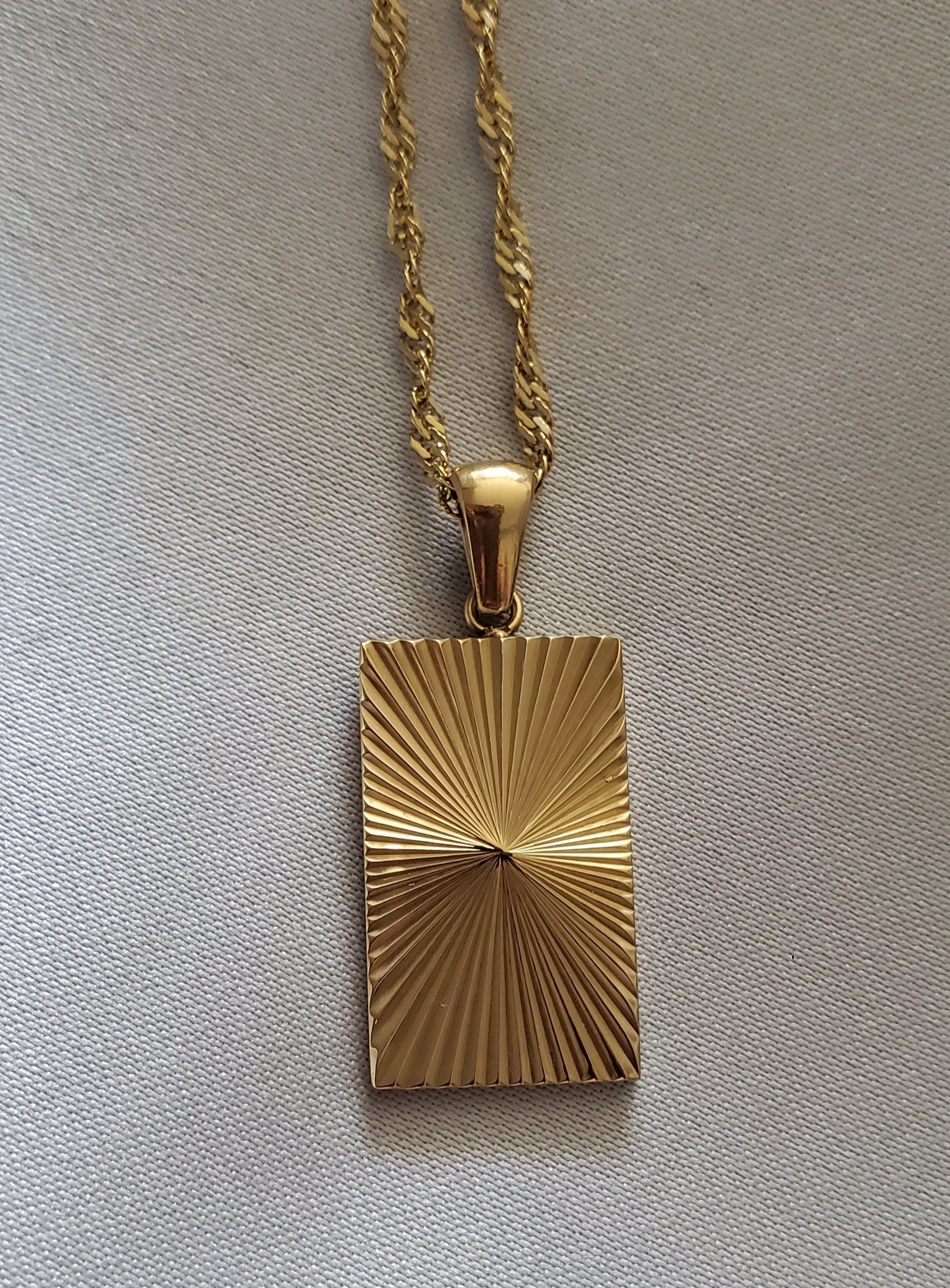 Remi Pendant Necklace - Isura - Stainless Steel - Isura Jewellery