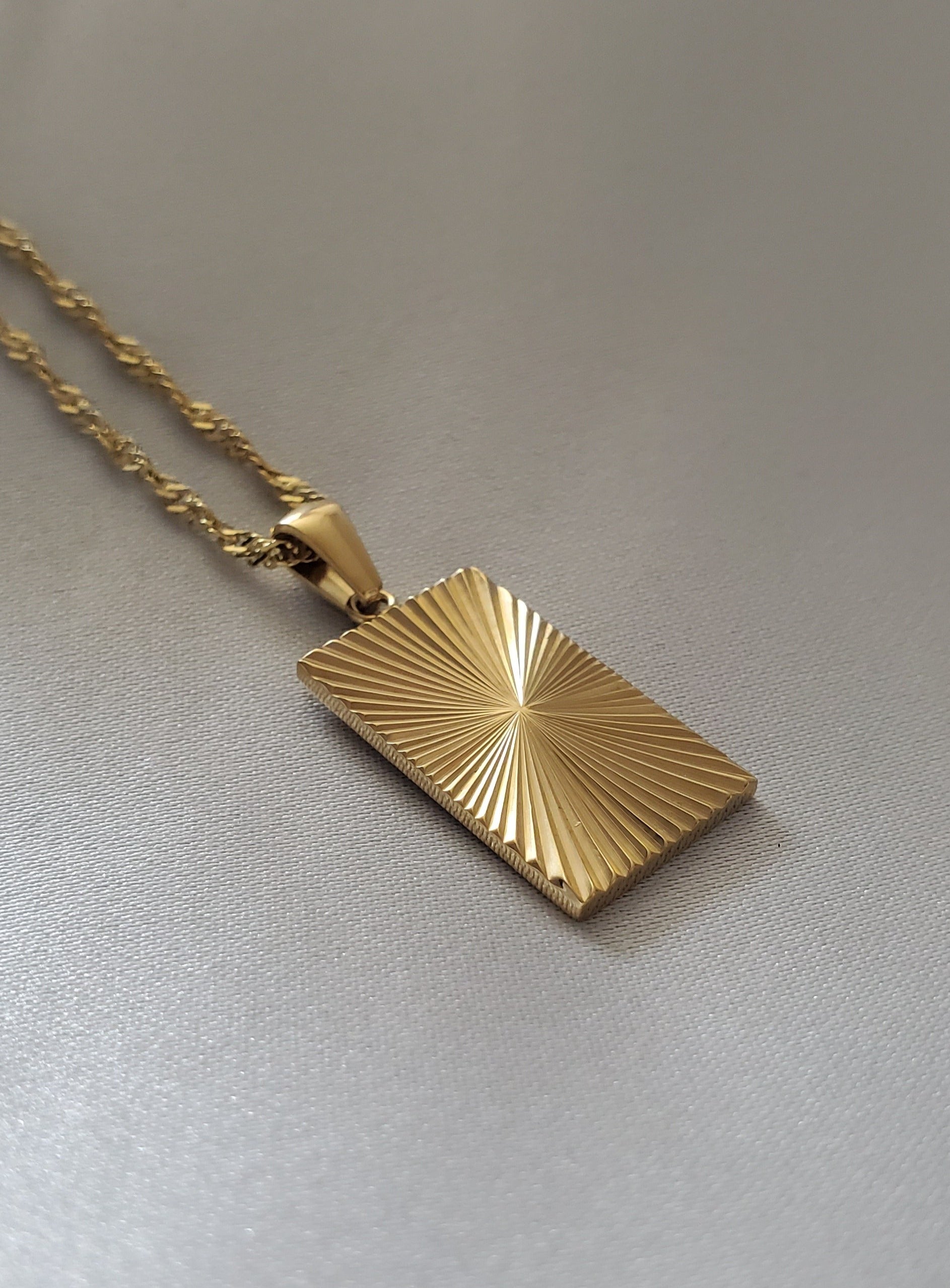 Remi Pendant Necklace - Isura - Stainless Steel - Isura Jewellery