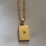 Estelle Pendant Necklace - Isura - Stainless Steel - Isura Jewellery