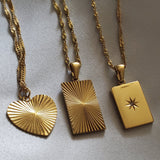 Estelle Pendant Necklace - Isura - Stainless Steel - Isura Jewellery