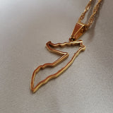 Somalia Outline Map Pendant - Iṣura