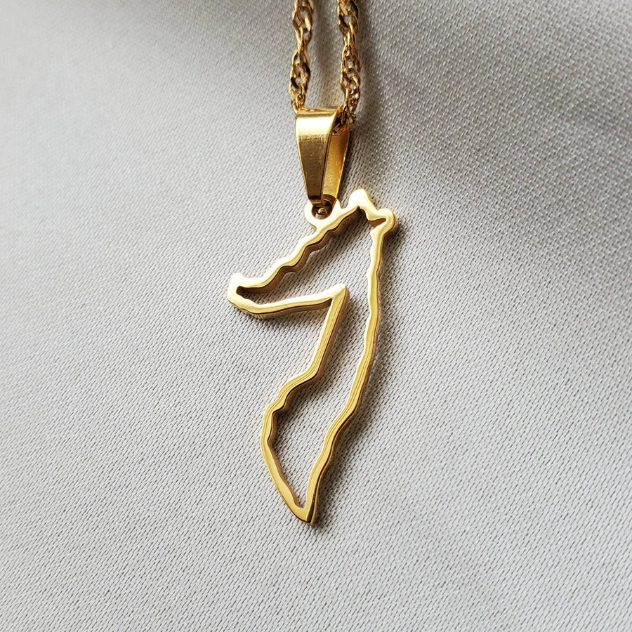 Somalia Outline Map Pendant - Iṣura