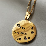 Cape Verde Islands Pendant - Iṣura