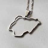 Nigeria Outline Pendant - Iṣura