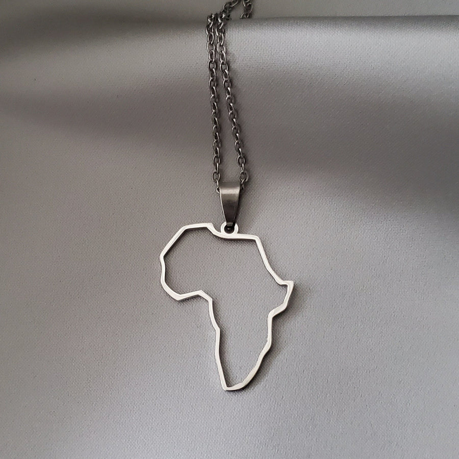 Africa Outline Pendant - Iṣura