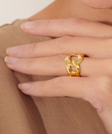 Kodie Chain Ring - Iṣura