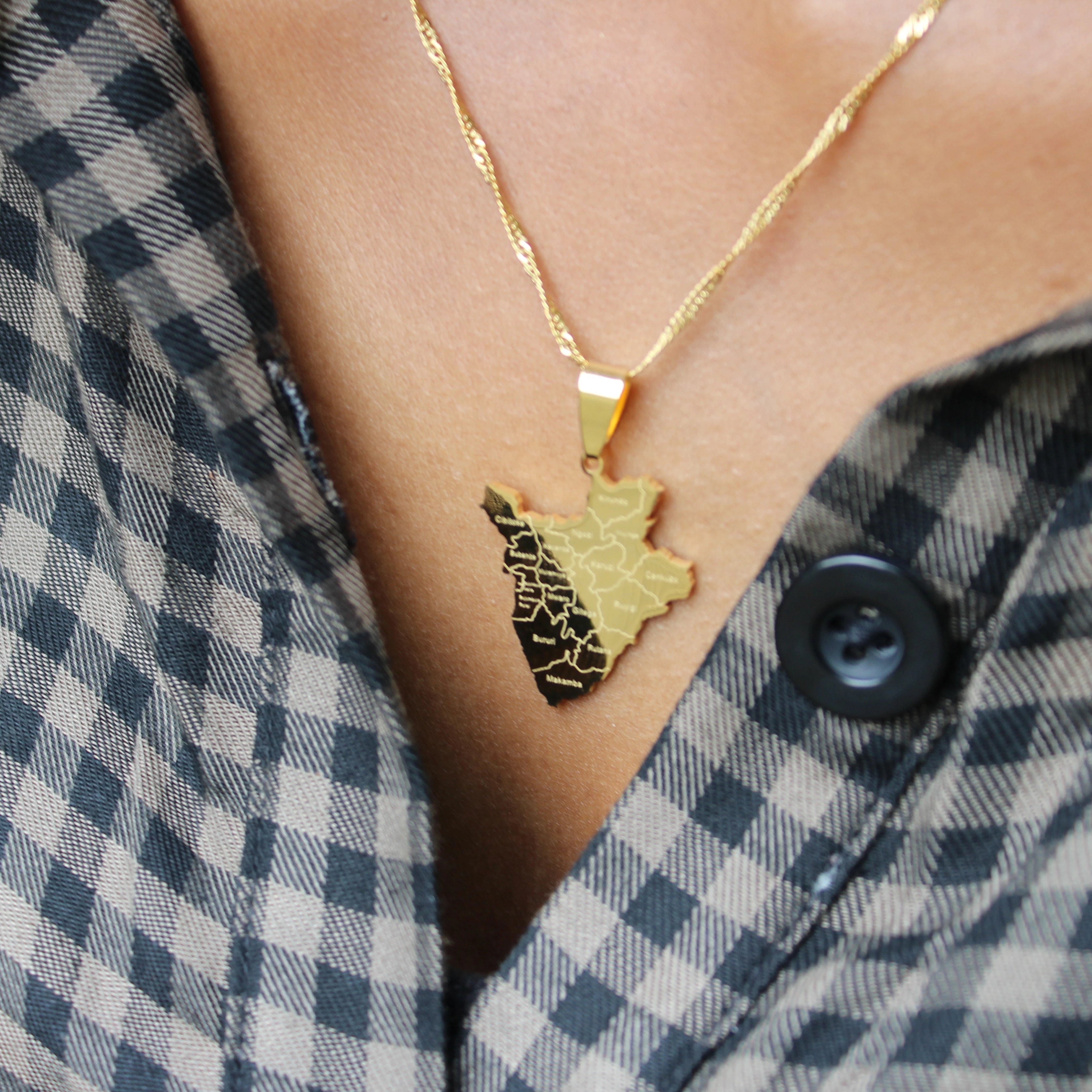 Burundi City Pendant - Iṣura