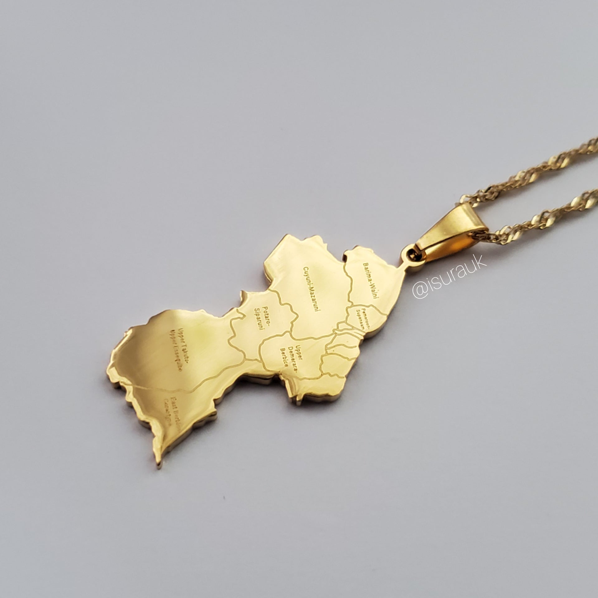 Guyana City Pendant - Iṣura