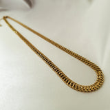 Olympia Flat Chain Necklace - Iṣura
