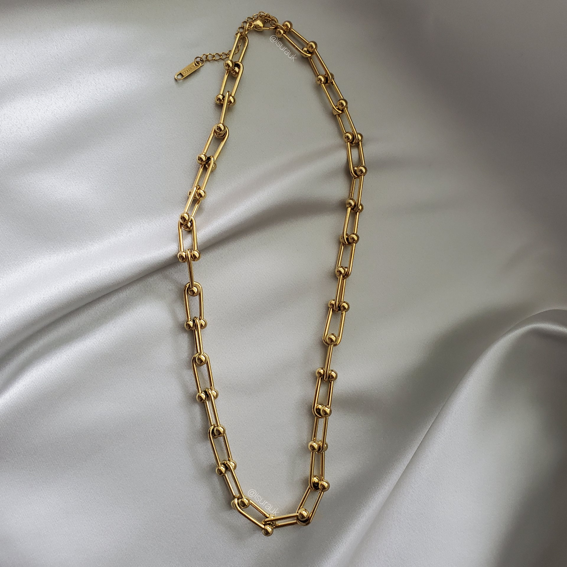 Link Chain Necklace - Iṣura