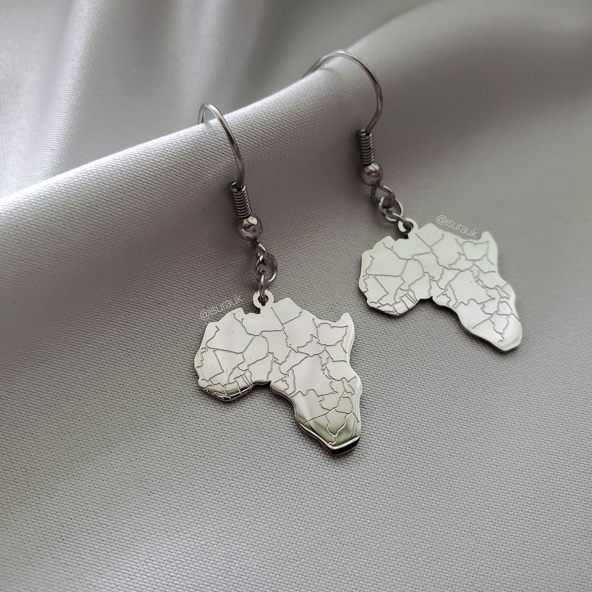 Africa Drop Earrings - Iṣura