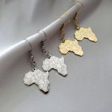 Africa Drop Earrings - Iṣura