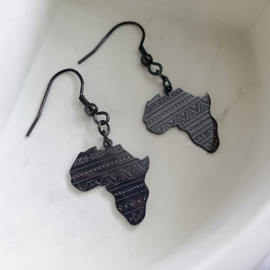 Tribal Africa Drop Earrings - Iṣura