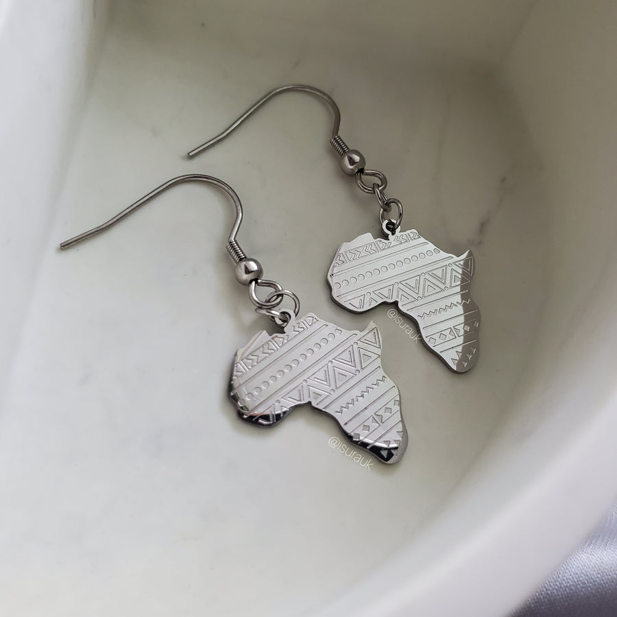 Tribal Africa Drop Earrings - Iṣura