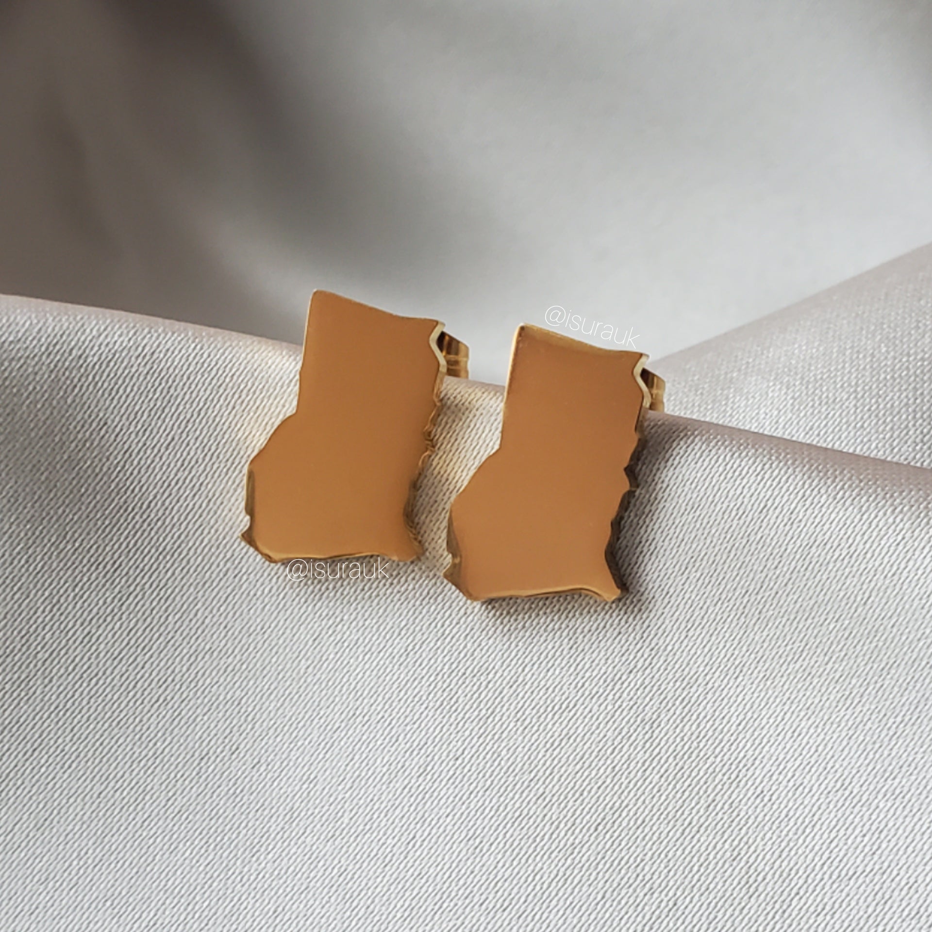 Ghana Stud Earrings - Iṣura