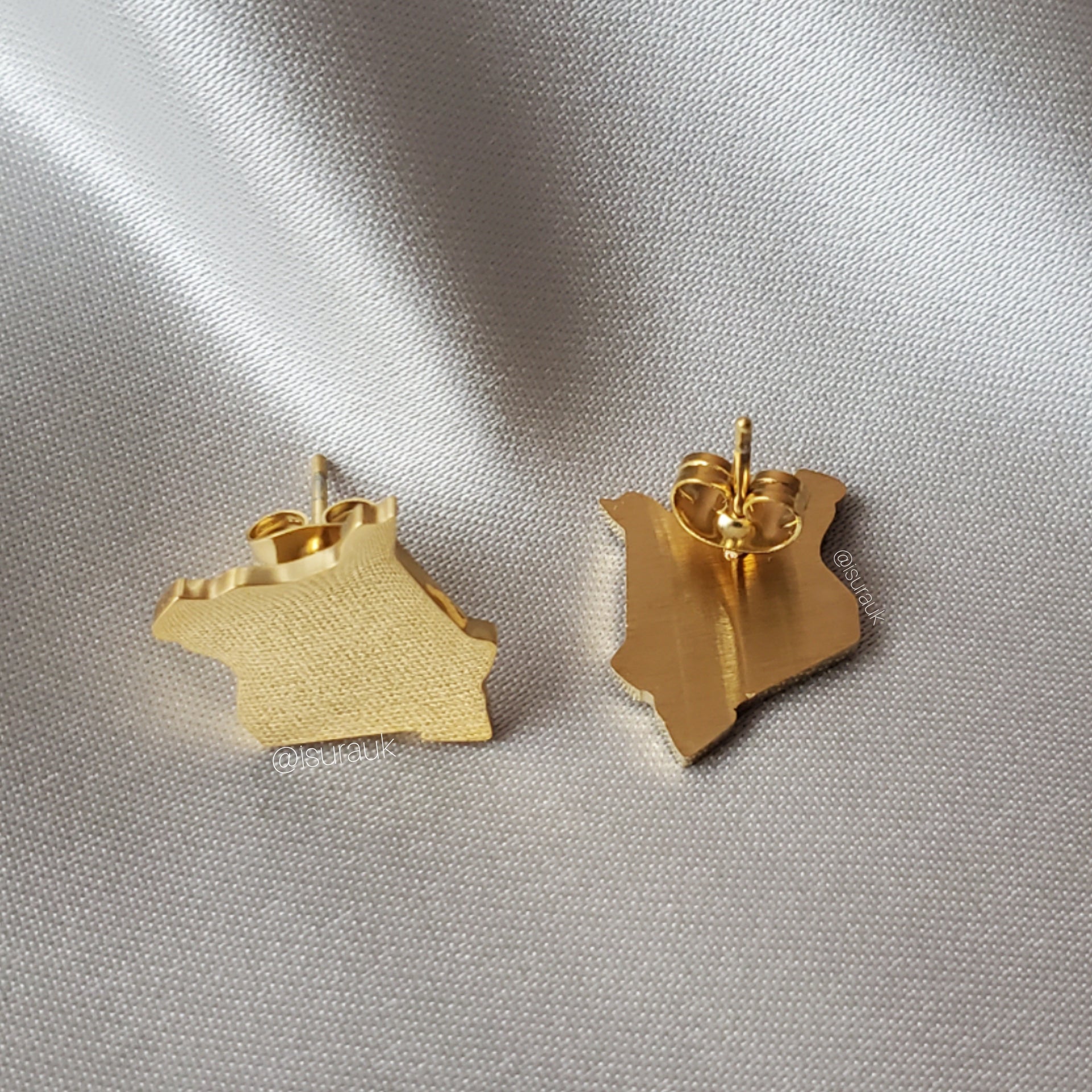 Kenya Stud Earrings - Iṣura