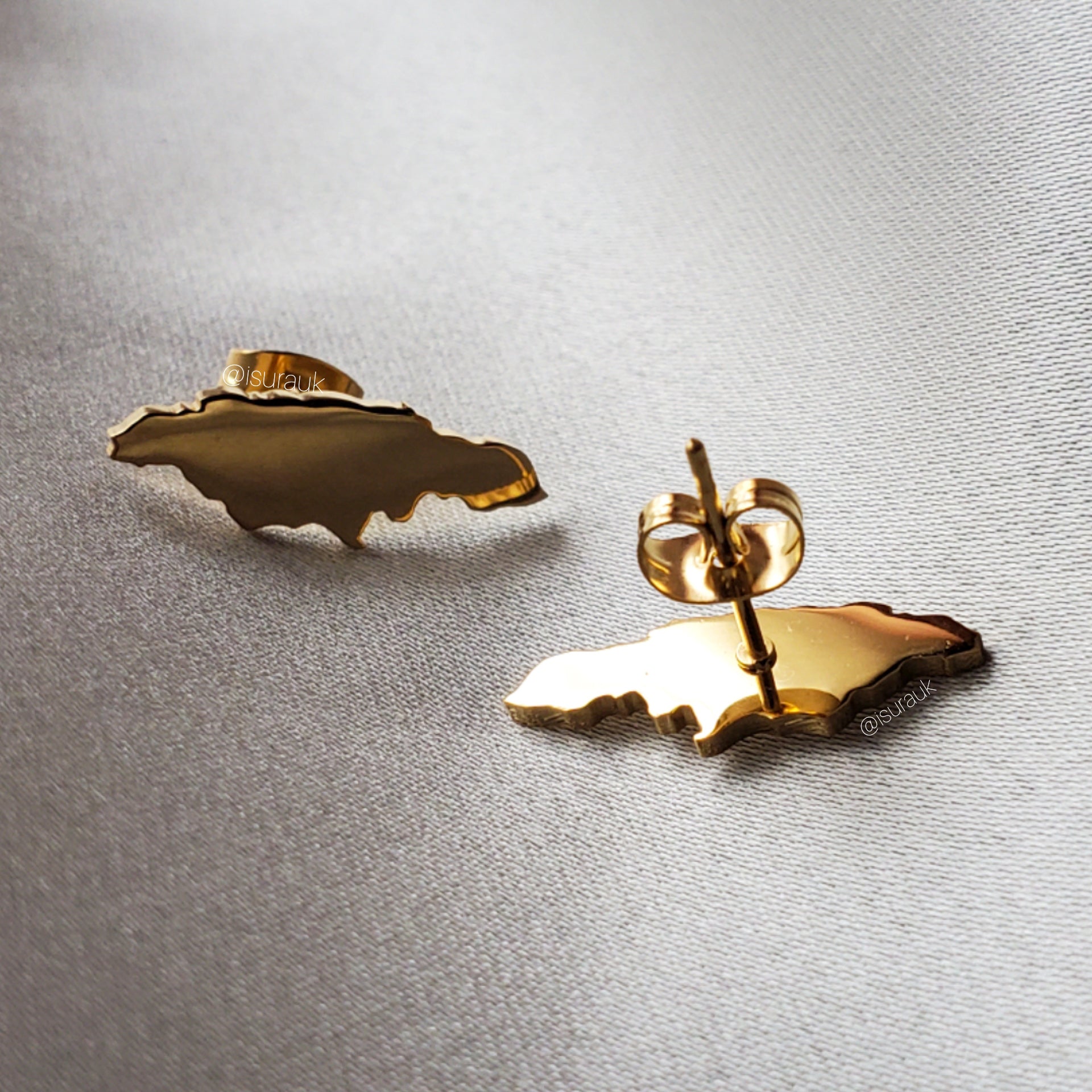 Jamaica Stud Earrings - Iṣura