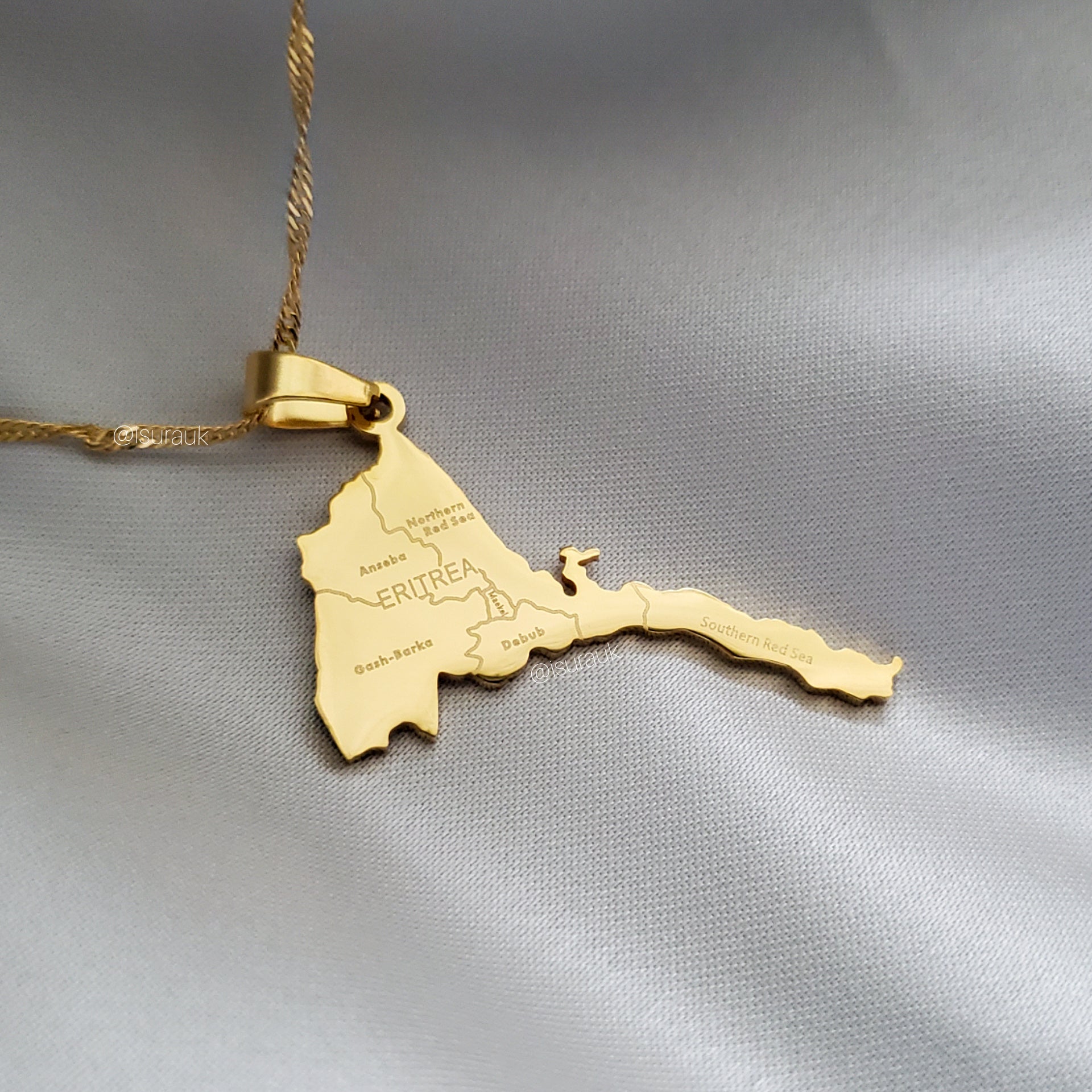 Eritrea City Pendant - Iṣura