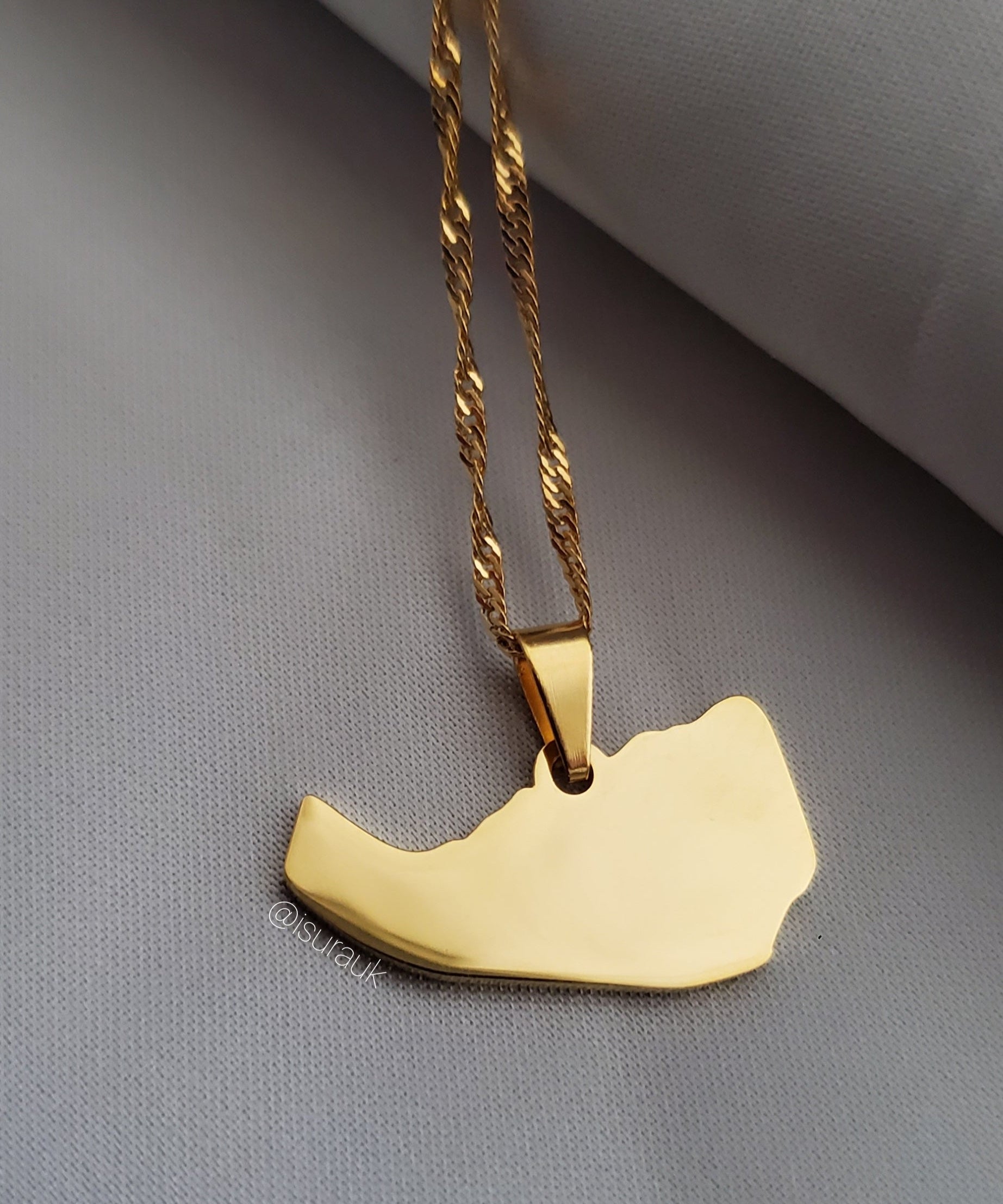 Somaliland Map Pendant - Iṣura