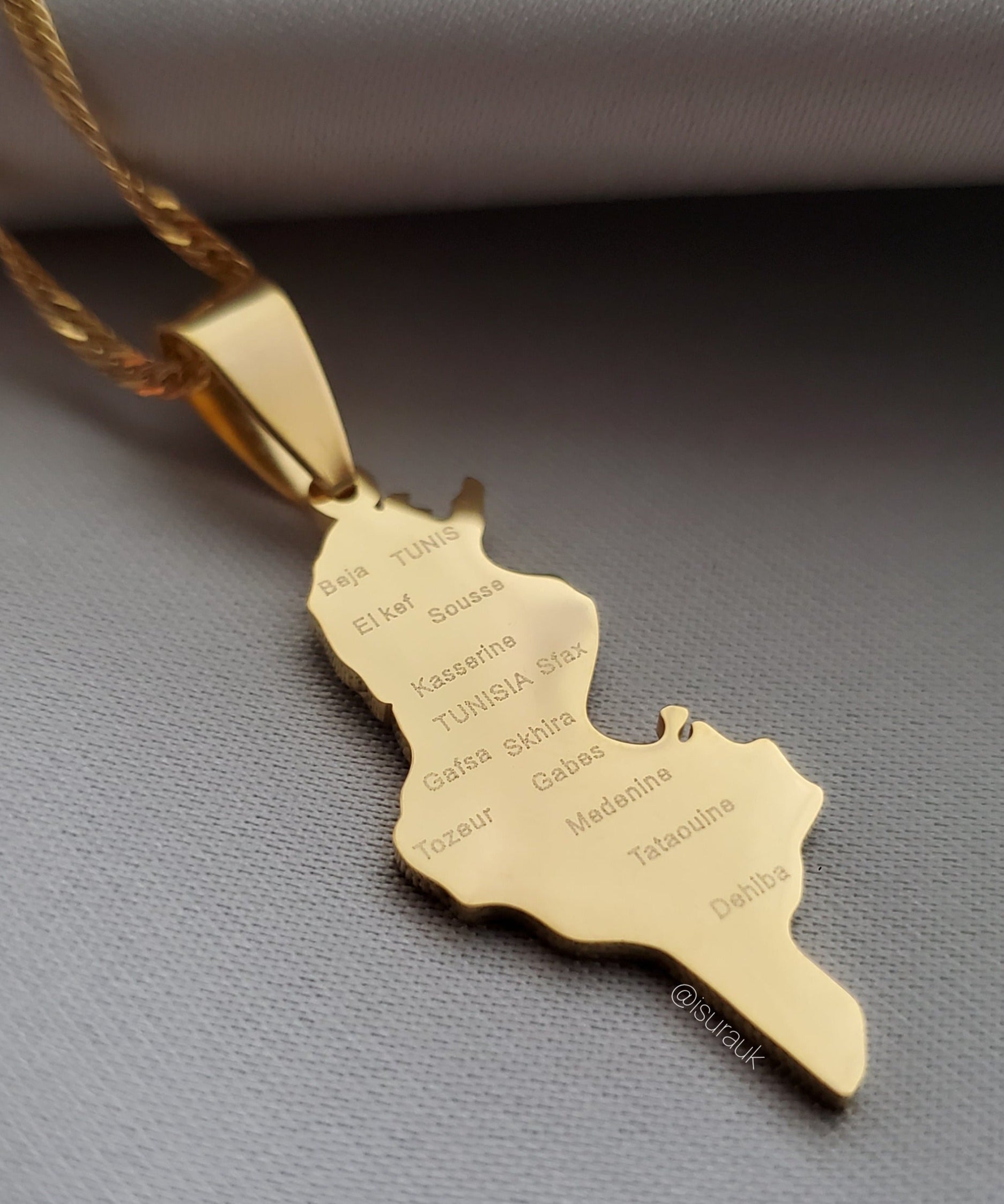 Tunisia City Pendant - Iṣura