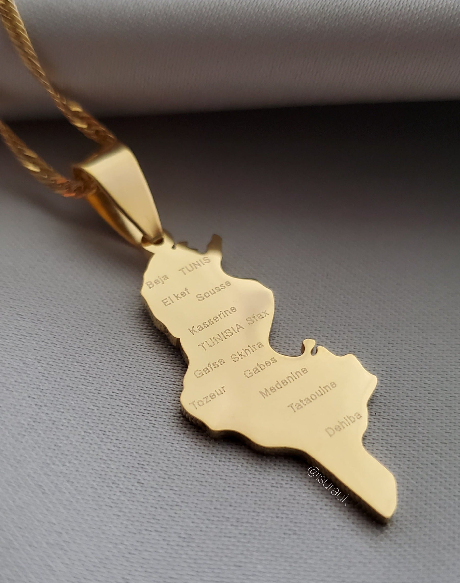 Tunisia City Pendant - Iṣura