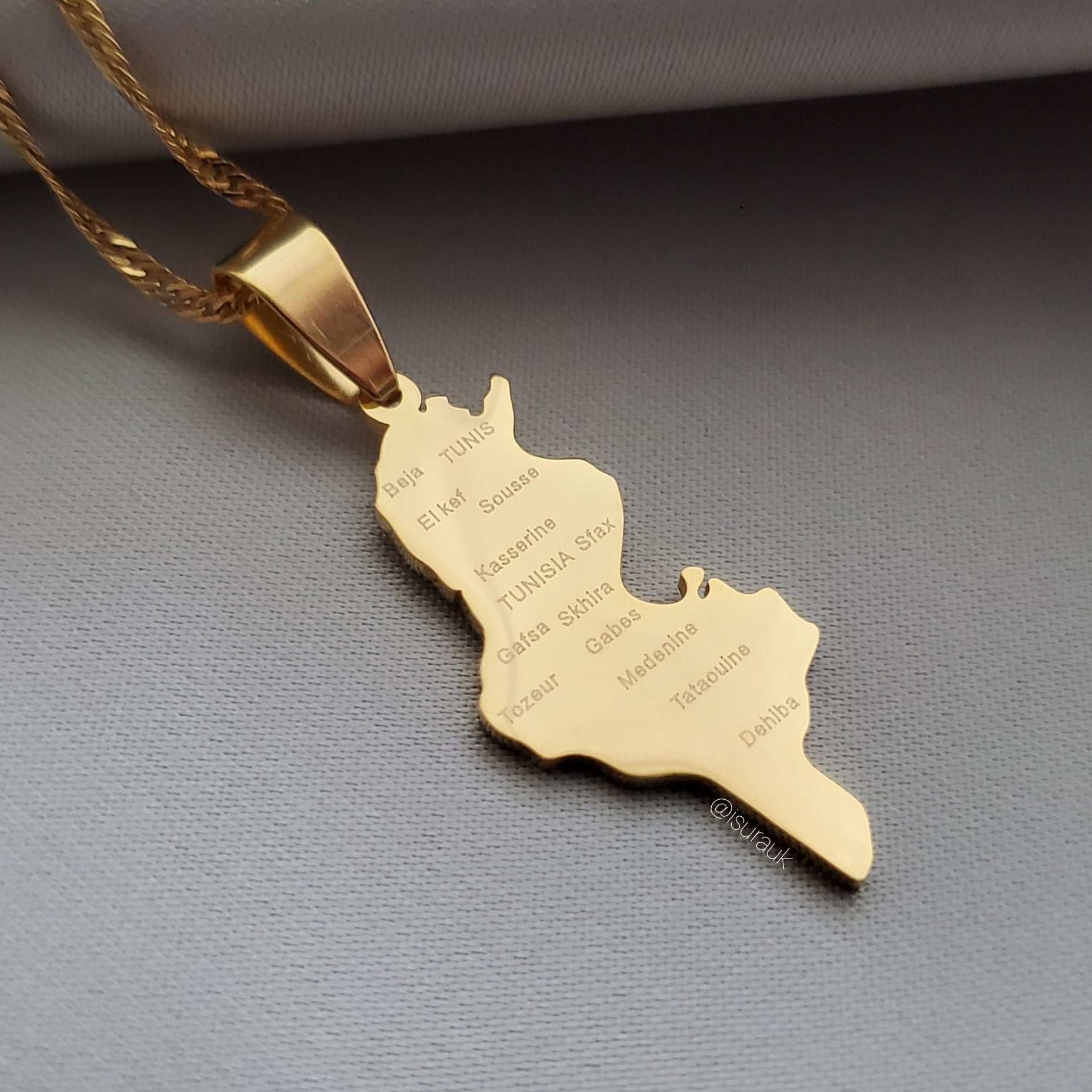 Tunisia City Pendant - Iṣura