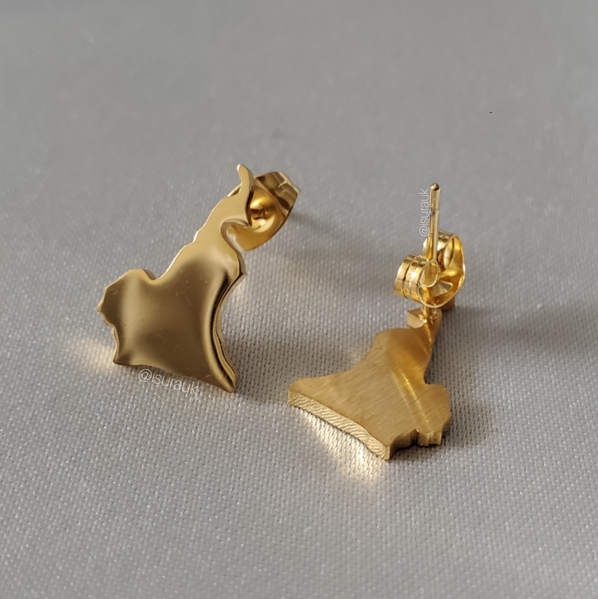 Cameroon Stud Earrings - Iṣura