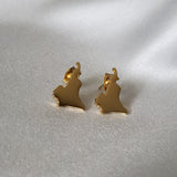 Cameroon Stud Earrings - Iṣura