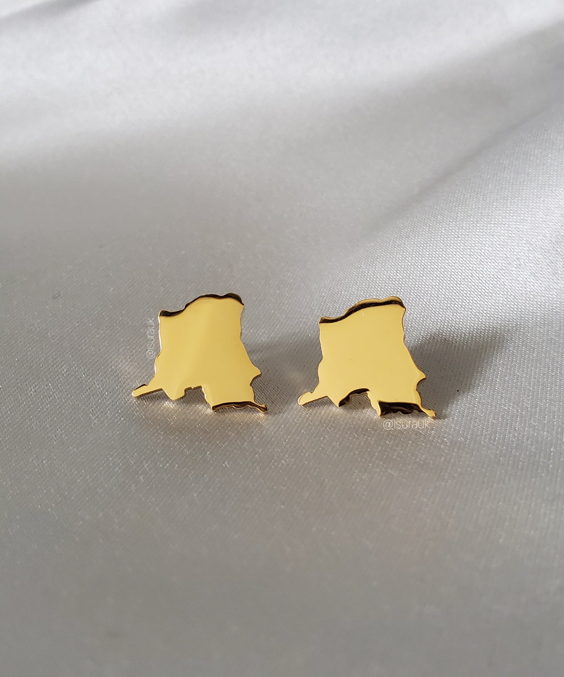 Congo Stud Earrings - Iṣura