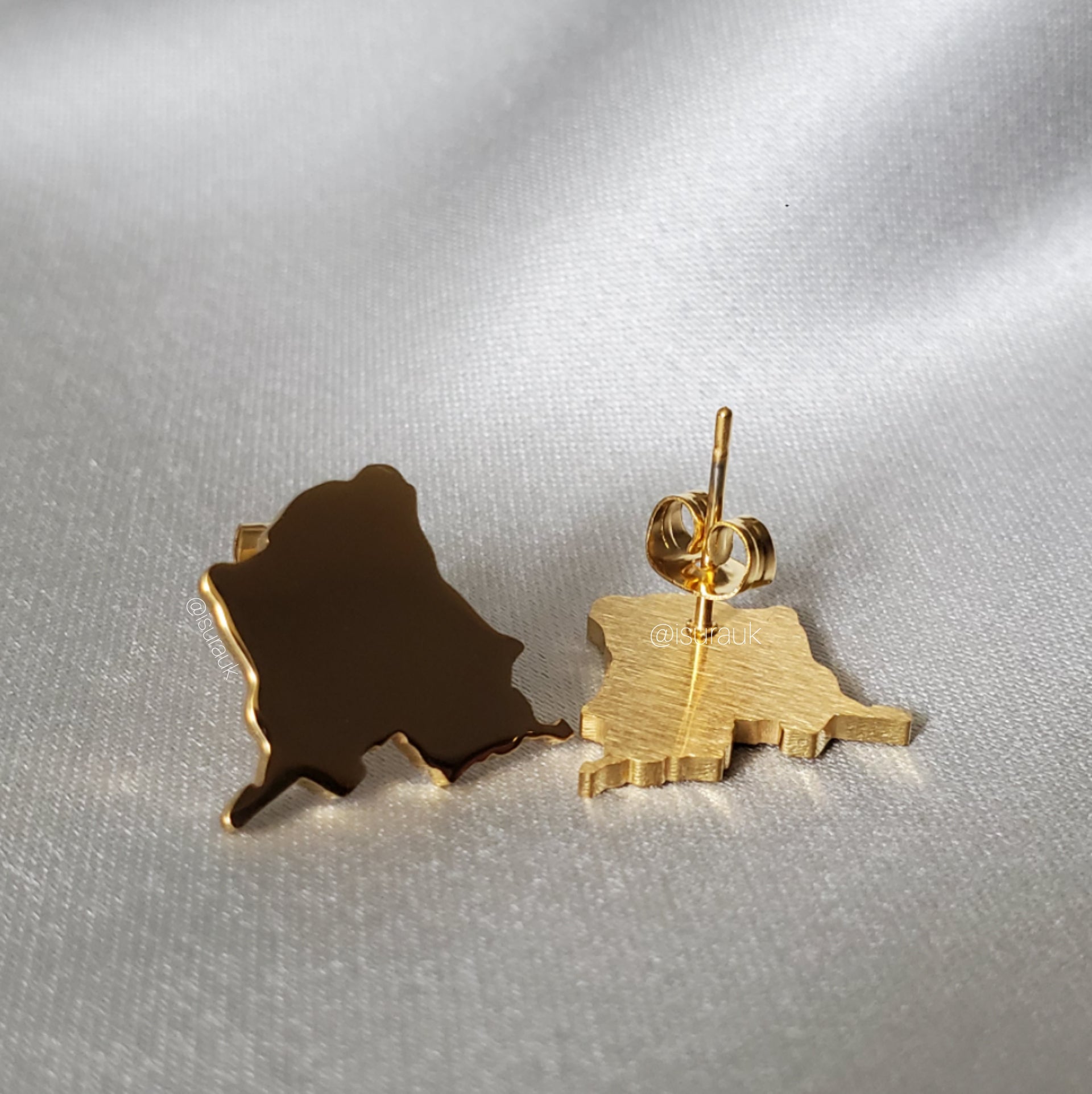 Congo Stud Earrings - Iṣura