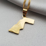 Western Sahara Map Pendant - Iṣura