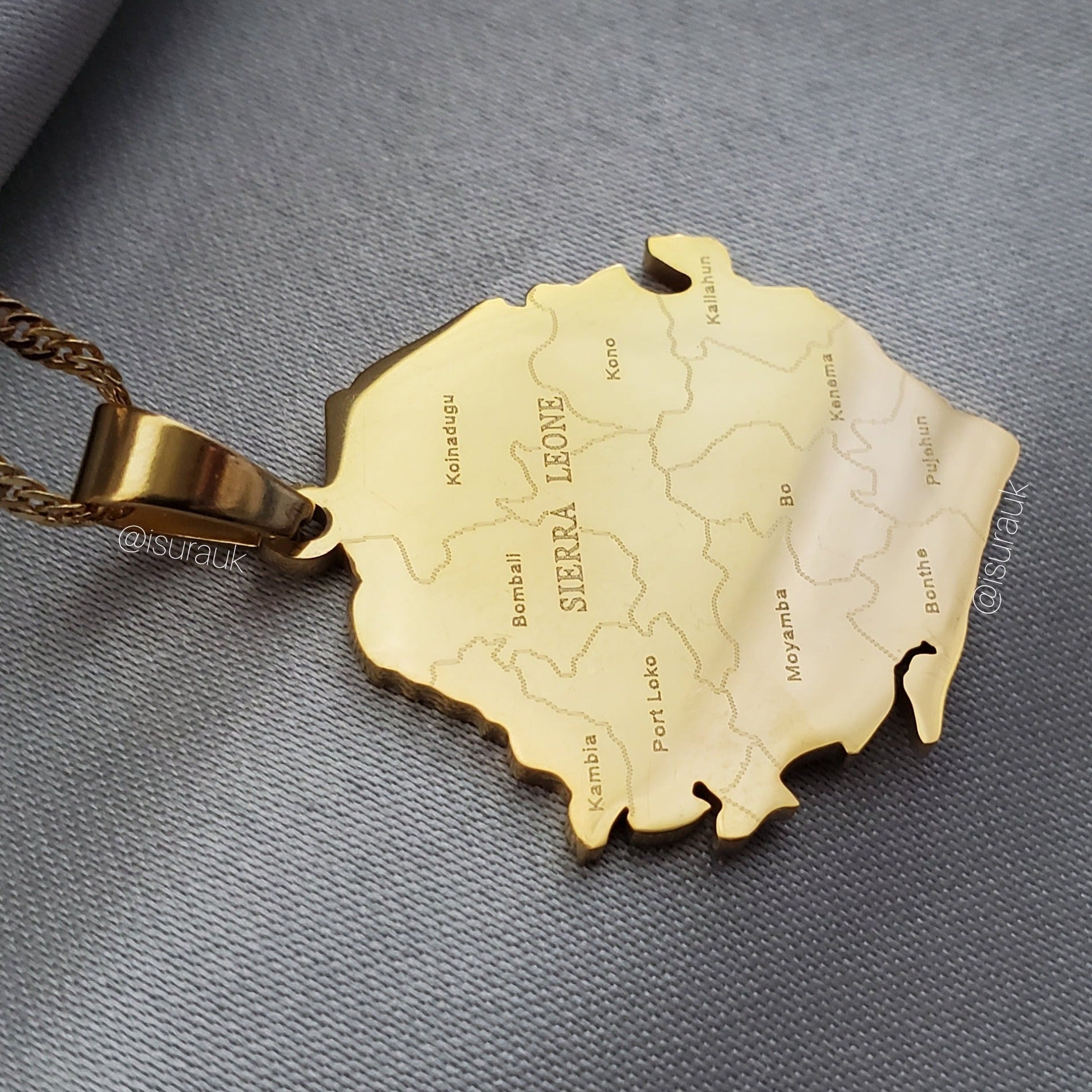 Sierra Leone City Pendant - Iṣura