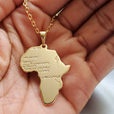 Africa Motherland Pendant (Large) - Iṣura