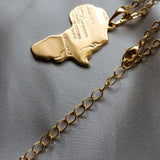 Africa Motherland Pendant (Large) - Iṣura