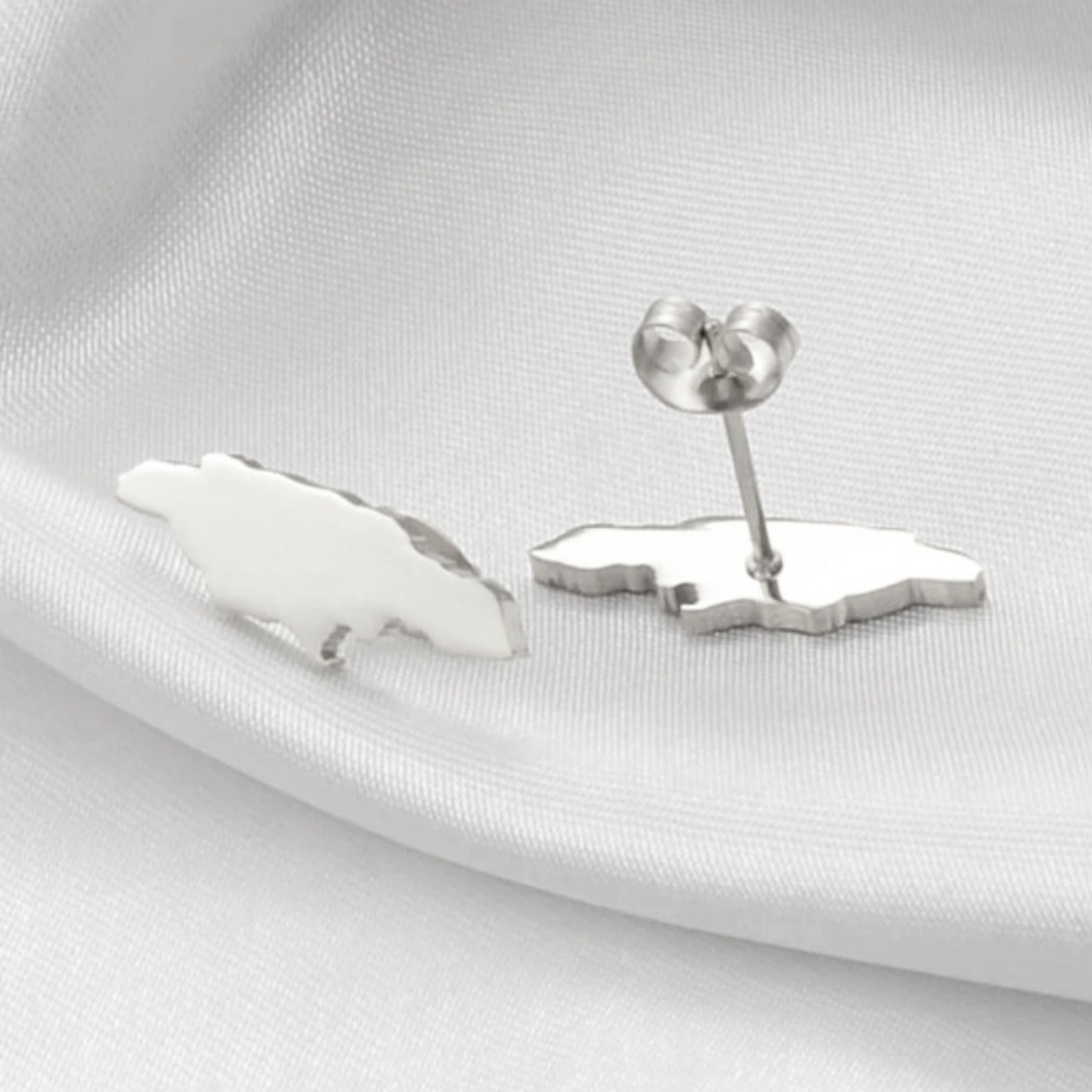 Jamaica Stud Earrings - Iṣura
